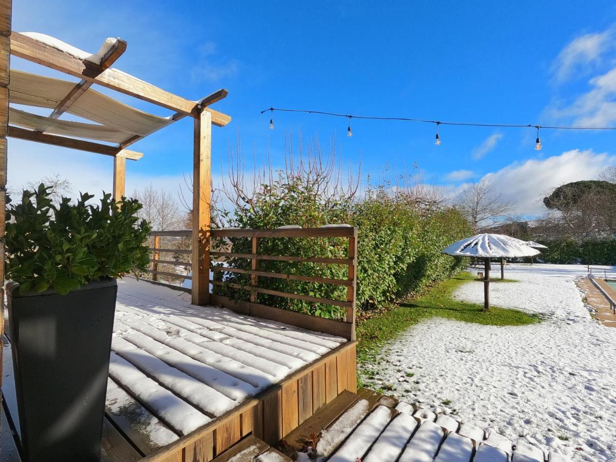 Glamping Hills Hotel Santa Comba de Rossas Bagian luar foto