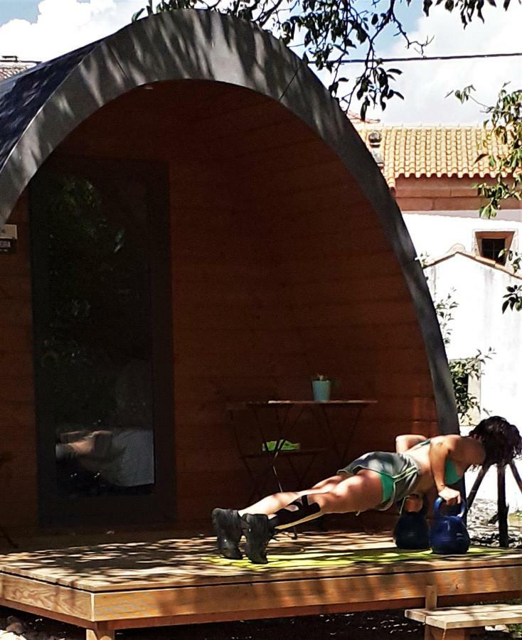 Glamping Hills Hotel Santa Comba de Rossas Bagian luar foto