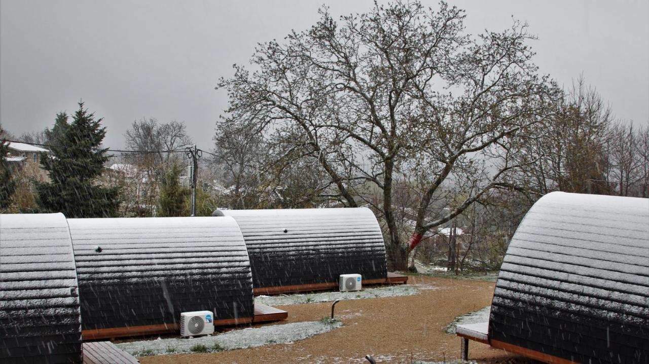 Glamping Hills Hotel Santa Comba de Rossas Bagian luar foto